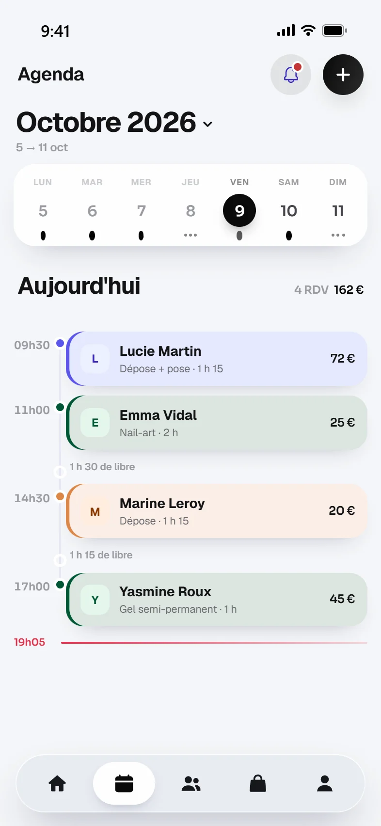 L'agenda Flow : les rendez-vous de la journée